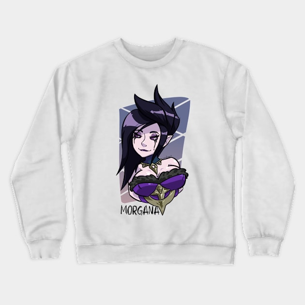 Morgana Crewneck Sweatshirt by Darkartroll